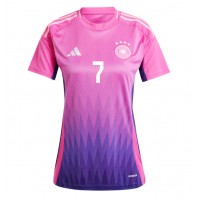 Camisa de Futebol Alemanha Kai Havertz #7 Equipamento Secundário Mulheres Europeu 2024 Manga Curta